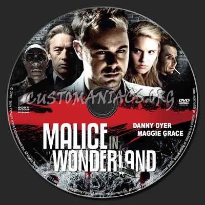 Malice in Wonderland dvd label