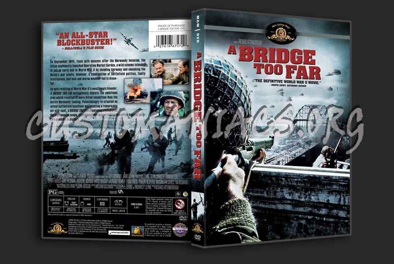 A Bridge Too Far dvd cover