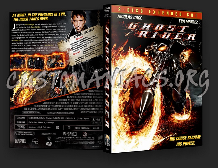 Ghost Rider dvd cover