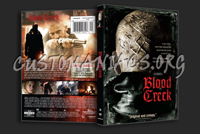 Blood Creek dvd cover