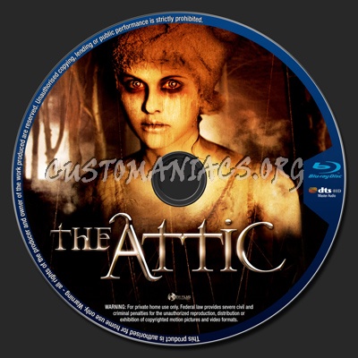 The Attic blu-ray label