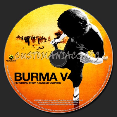 Burma VJ Reporting from a Closed Country dvd label