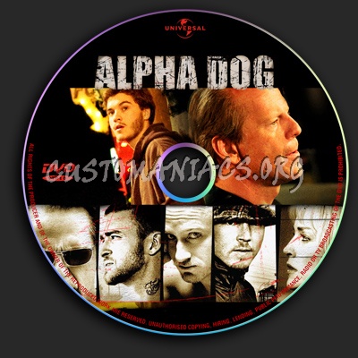 Alpha Dog dvd label