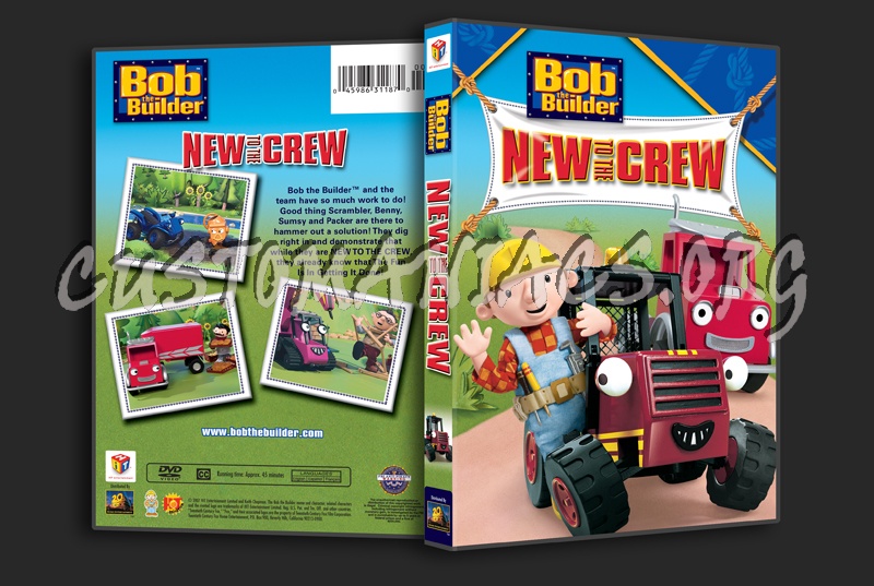 Bob the Builder New to the Crew dvd cover