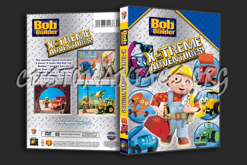 Bob the Builder X-Treme Adventures dvd cover