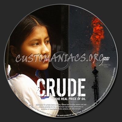 Crude dvd label
