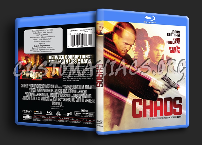 Chaos blu-ray cover