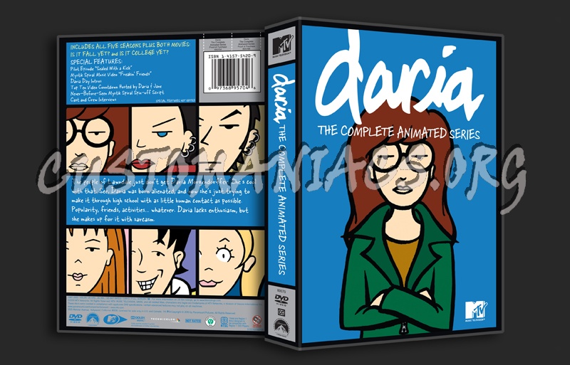 Daria The Complete Animated Series dvd cover