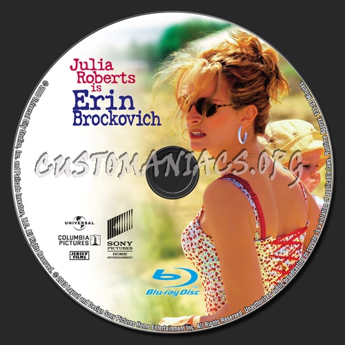 Erin Brockovich blu-ray label