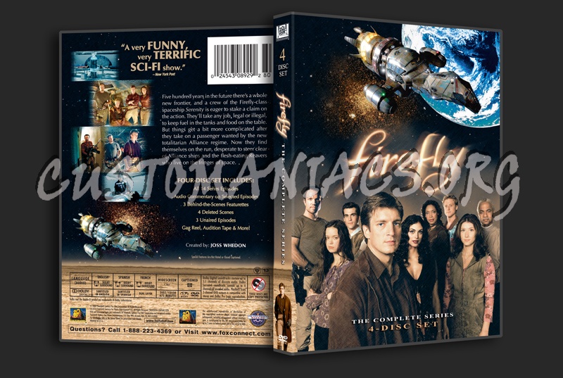 Firefly The Complete Series dvd cover