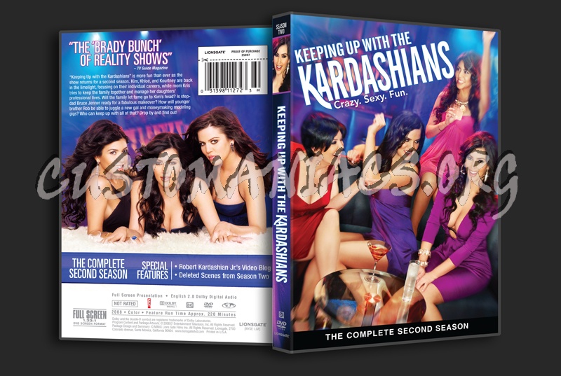 Keeping Up with the Kardashians Season 2 dvd cover