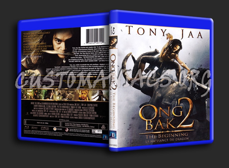 Ong Bak 2 The Beginning blu-ray cover