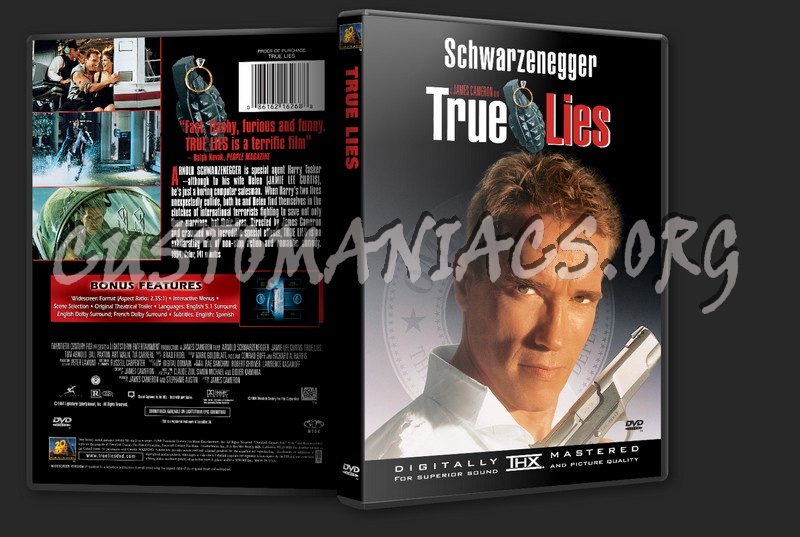 True Lies dvd cover