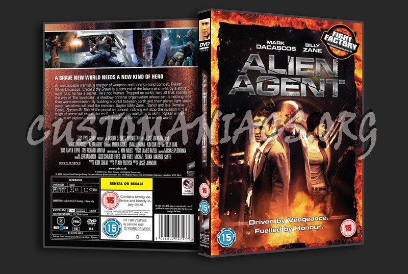Alien Agent dvd cover