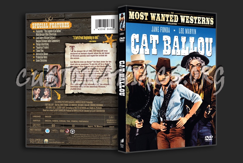 Cat Ballou dvd cover
