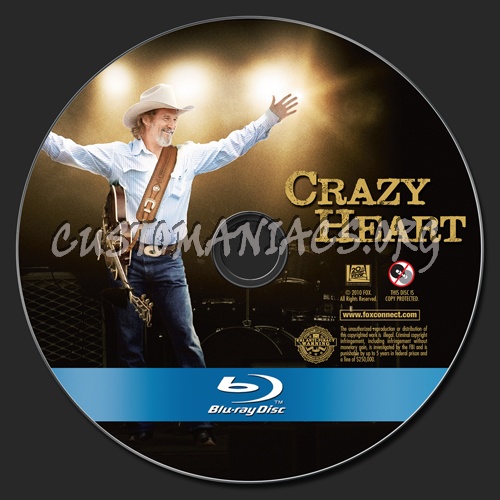 Crazy Heart blu-ray label
