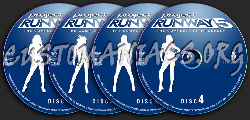 Project Runway - Season 5 dvd label