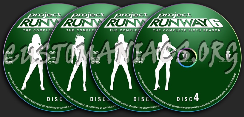 Project Runway - Season 6 dvd label