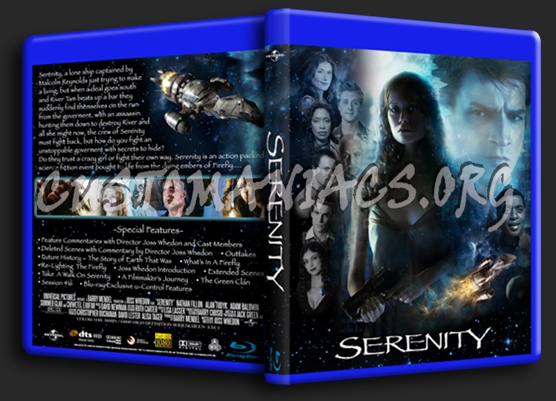 Serenity blu-ray cover