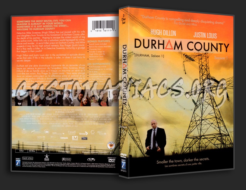 Durham County Season 1 dvd cover