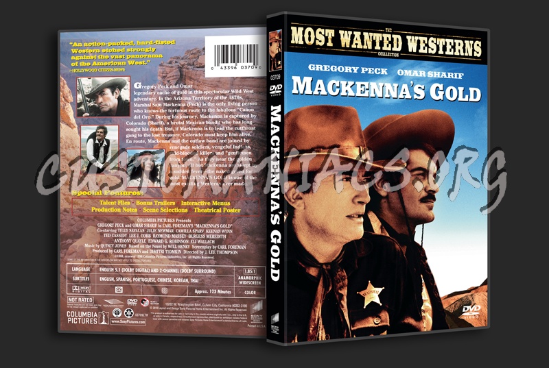 MacKenna's Gold dvd cover