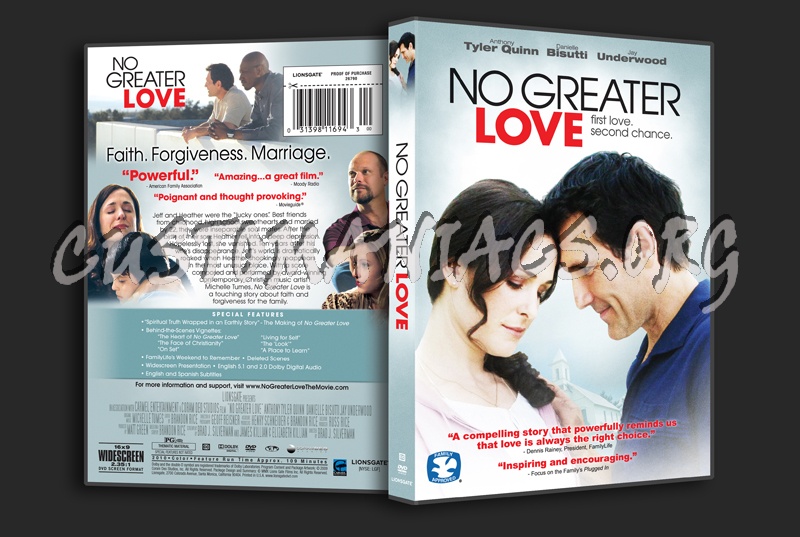 No Greater Love dvd cover