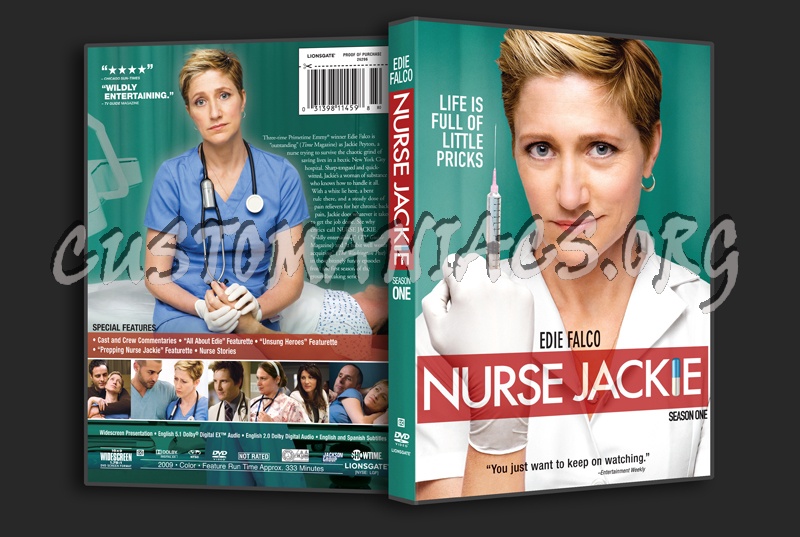Nurse Jackie Season 1 dvd cover