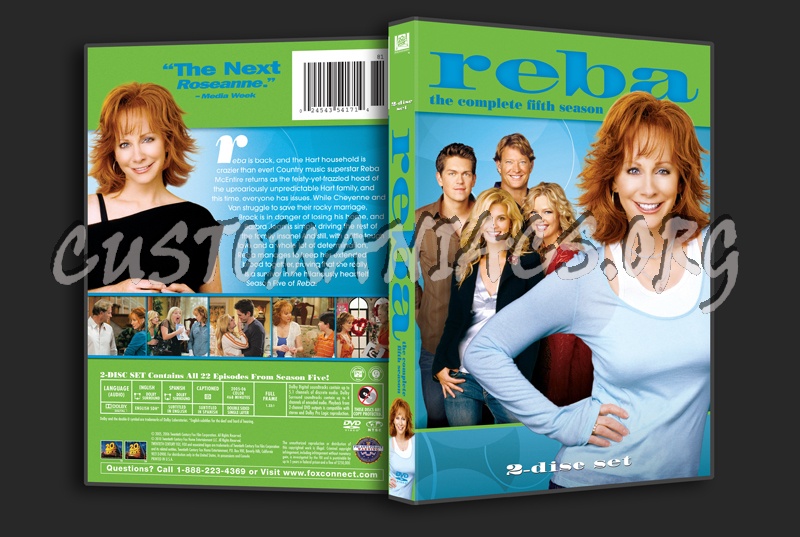 Reba Season 5 dvd cover
