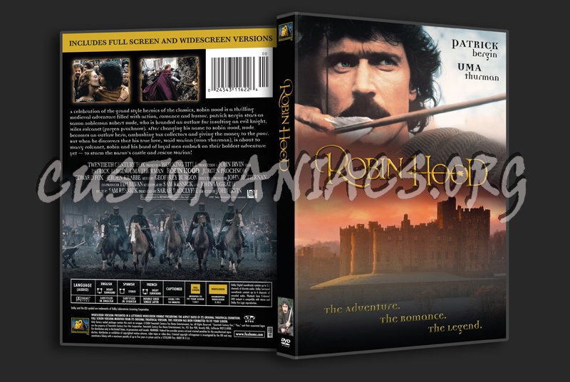 Robin Hood (1991) dvd cover