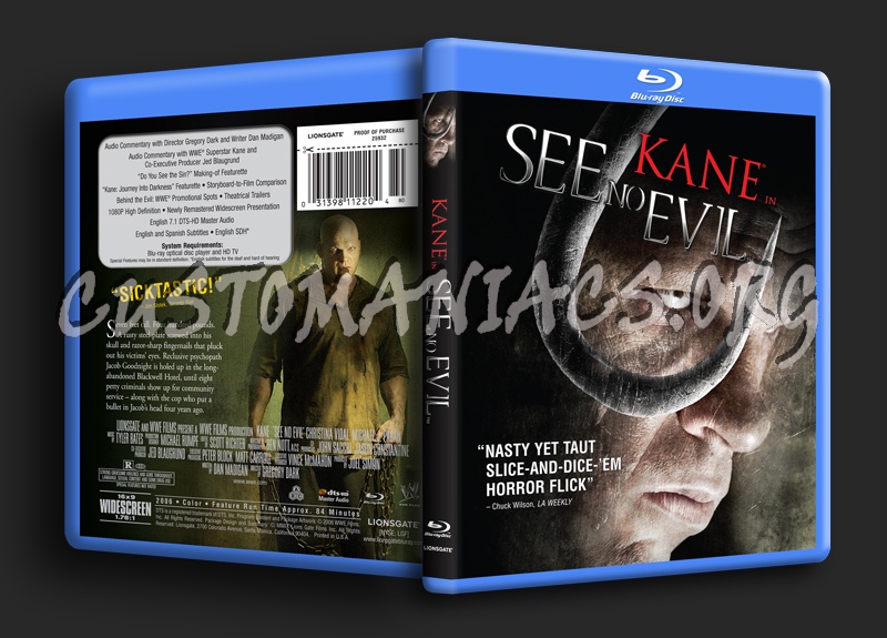 See No Evil blu-ray cover