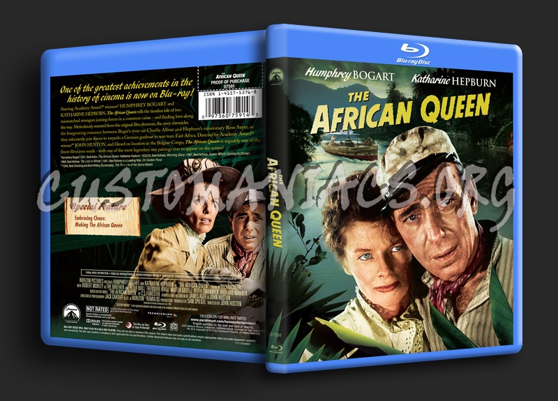 The African Queen blu-ray cover