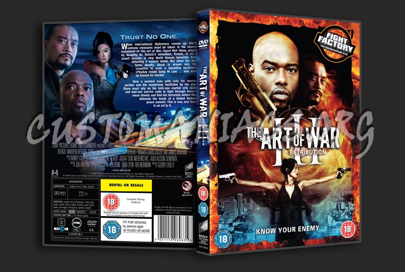 The Art of War 3 Retribution dvd cover