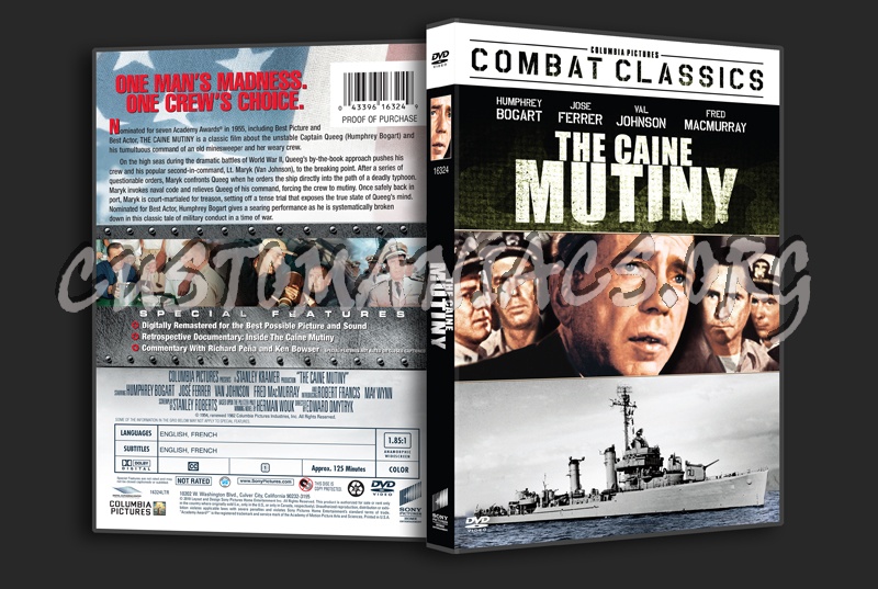 The Caine Mutiny dvd cover