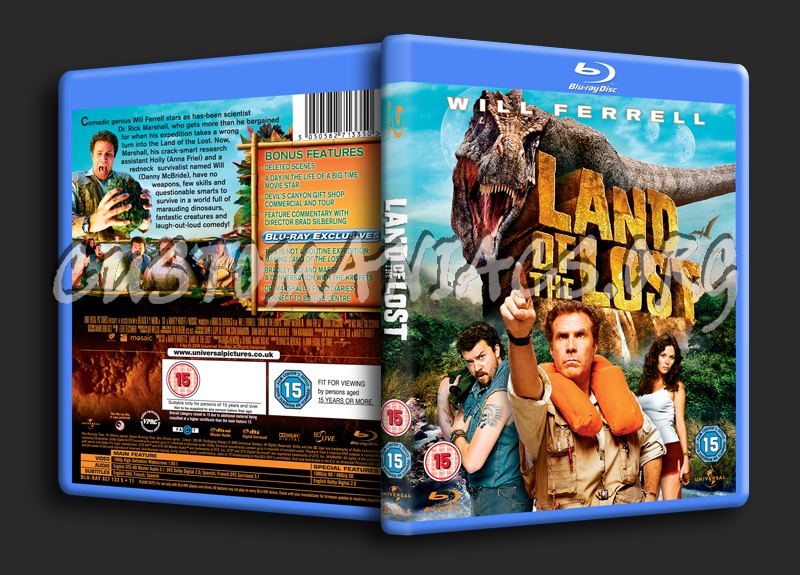 Land of the Lost blu-ray cover