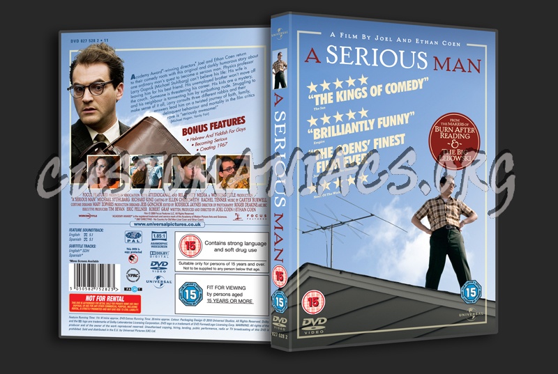 A Serious Man dvd cover