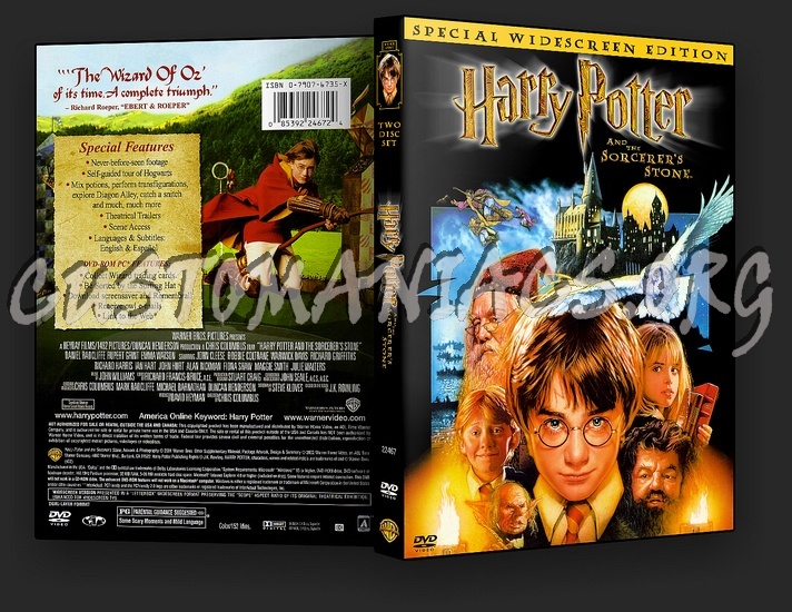 Harry Potter and the Sorcerer s Stone dvd cover DVD Covers