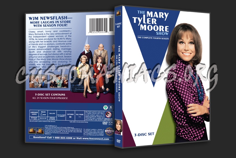 The Mary Tyler Moore Show Season 4 dvd cover