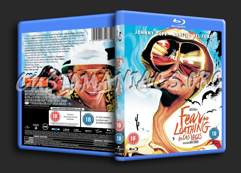 Fear and Loathing in Las Vegas blu-ray cover