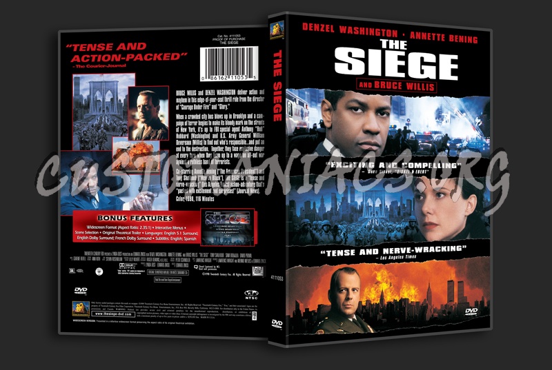 The Siege dvd cover