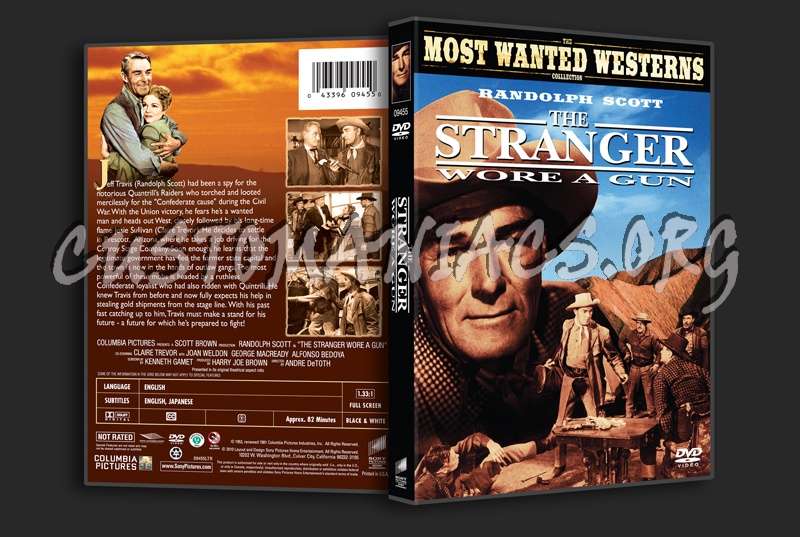 The Stranger Wore a Gun dvd cover