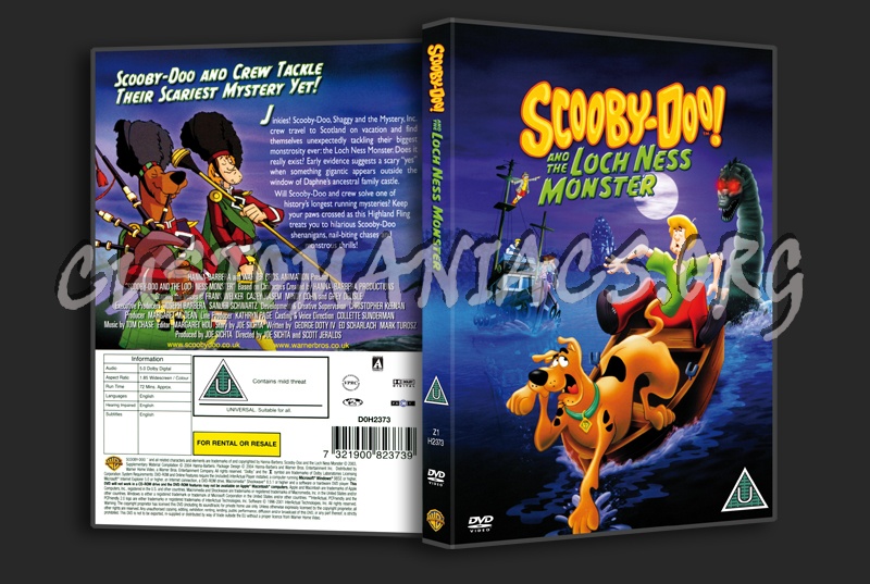 Scooby Doo And The LochNess Monster dvd cover