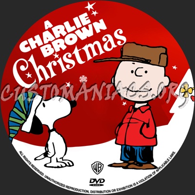 A Charlie Brown Christmas dvd label