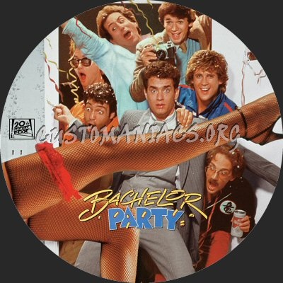 Bachelor Party dvd label