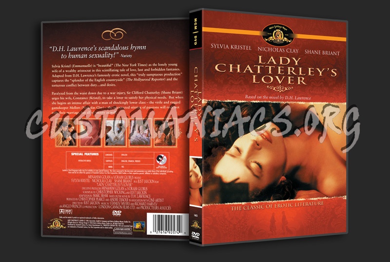 Lady Chatterley's Lover dvd cover