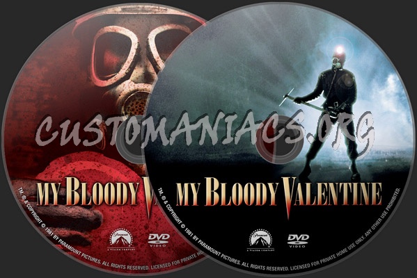 My Bloody Valentine dvd label