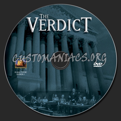 The Verdict dvd label