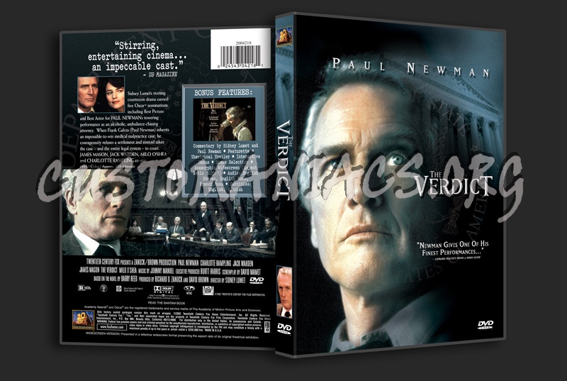 The Verdict dvd cover