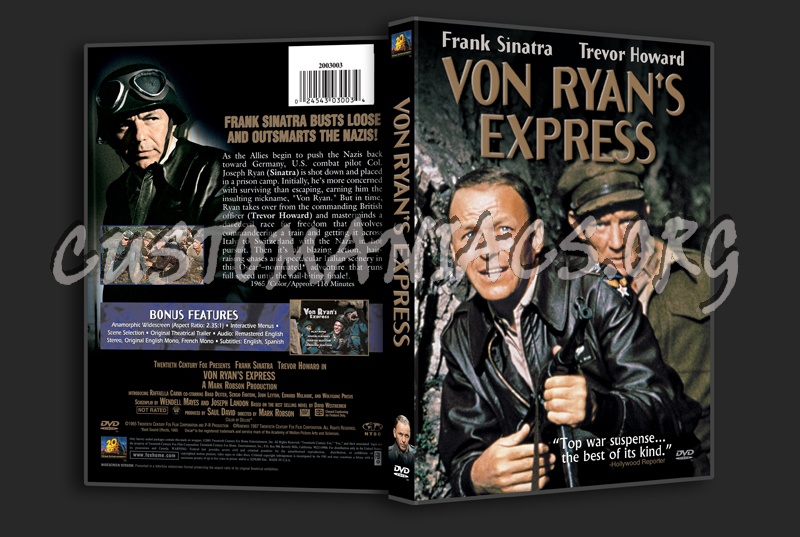 Von Ryan's Express dvd cover