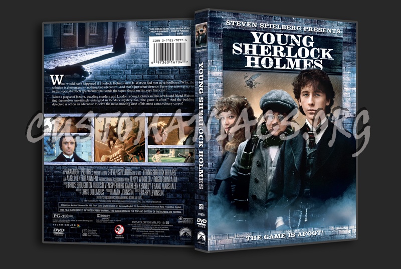 Young Sherlock Holmes dvd cover