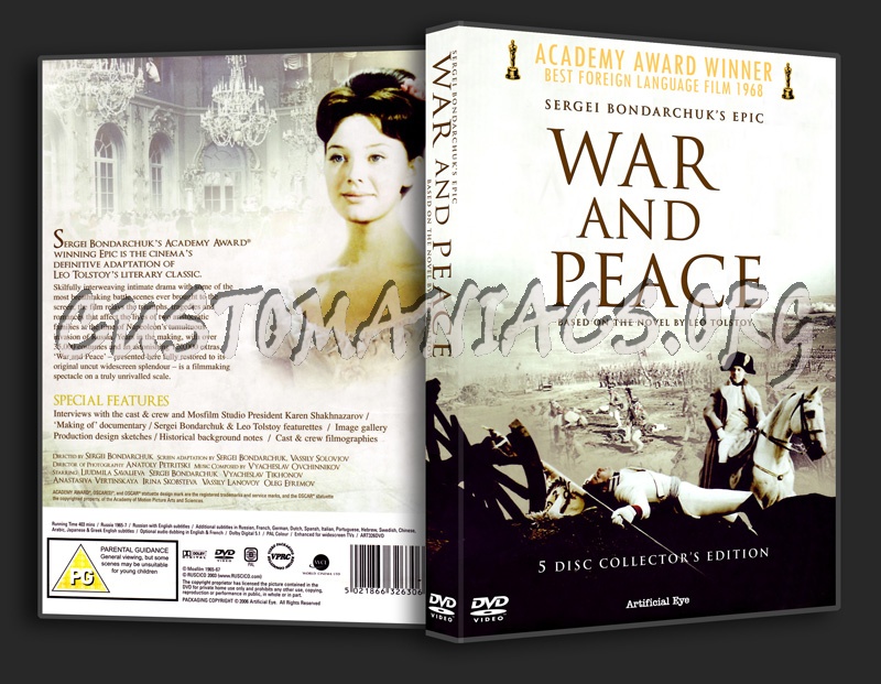 War and Peace dvd cover
